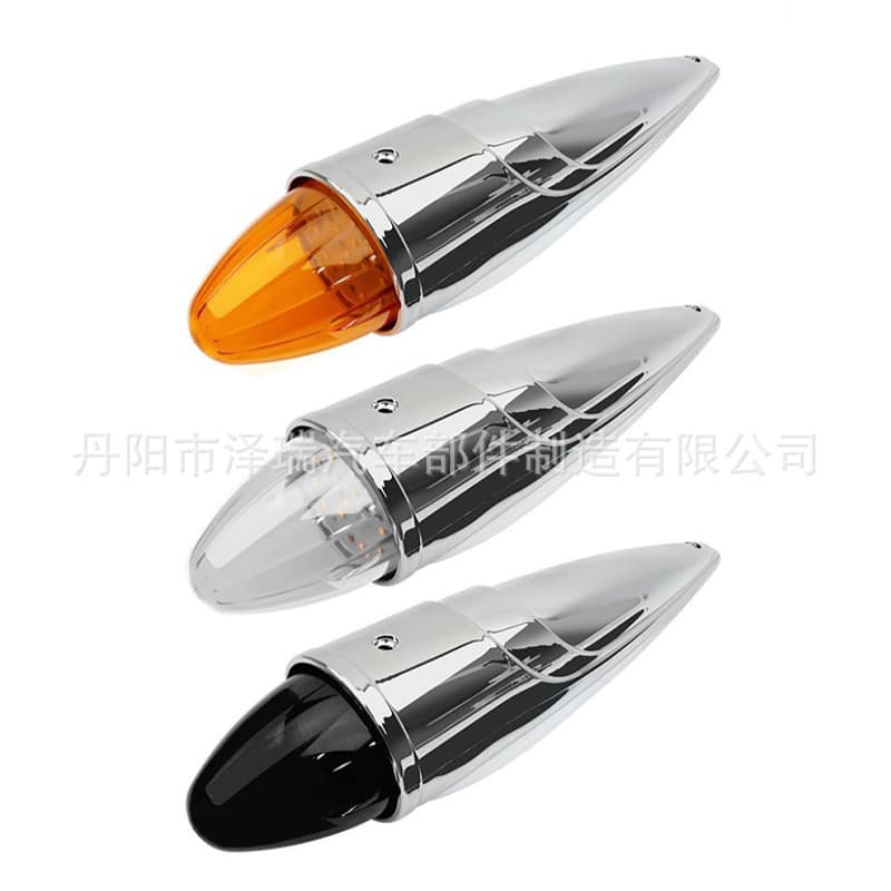 17LED Truck Side Light LED Car Side Lamp Roof Light Amber Chrome Cab Truck Top Light