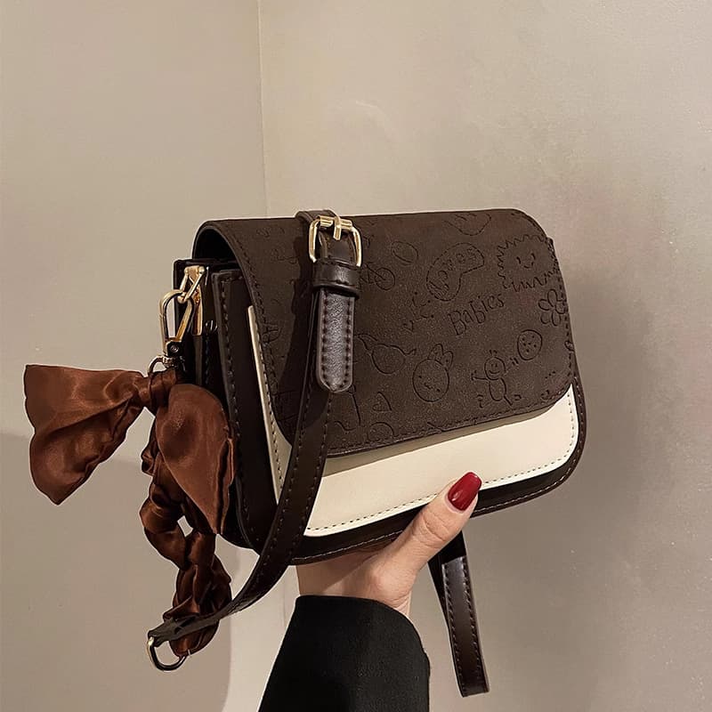 2024 New Spring/Summer Hot Style Matte Handbag for Women, Single Shoulder Small Square Bag, Women's Crossbody Bag