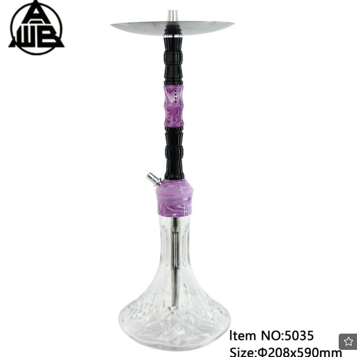 Arabic Hookah Shisha Plastic Single Tube Complete Hookah Set