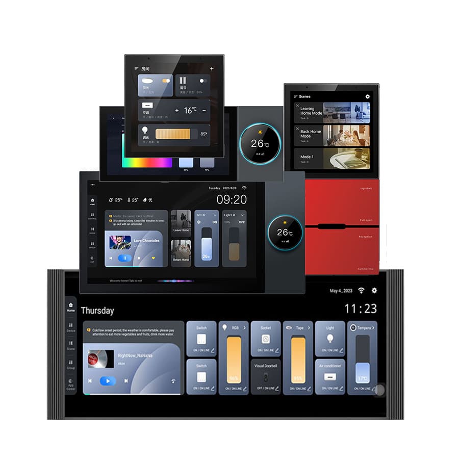 Tuya Smart Control Panel supports 4-inch, 6-inch, 7-inch, 8-inch Tuya Smart full series one-stop solution customization