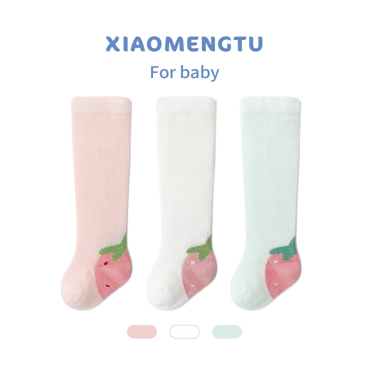 Baby Long Socks Summer Thin Mosquito-Proof Sun-Protection Cotton Over-Knee Loose Mouth Baby Thigh Newborn