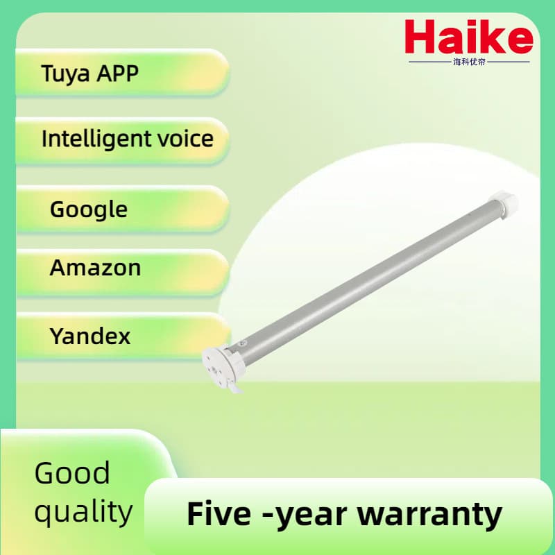 HAIKE 25 Graffiti Tubular Motor Electric Roller Shutter - Automatic Remote Control with Graffiti App