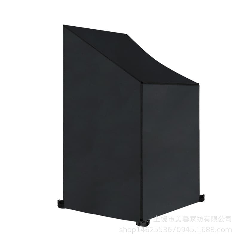 Cross-border Source Supply Folding Chair Cover Outdoor Folding Chair Cover Chairs Furniture Cover Black