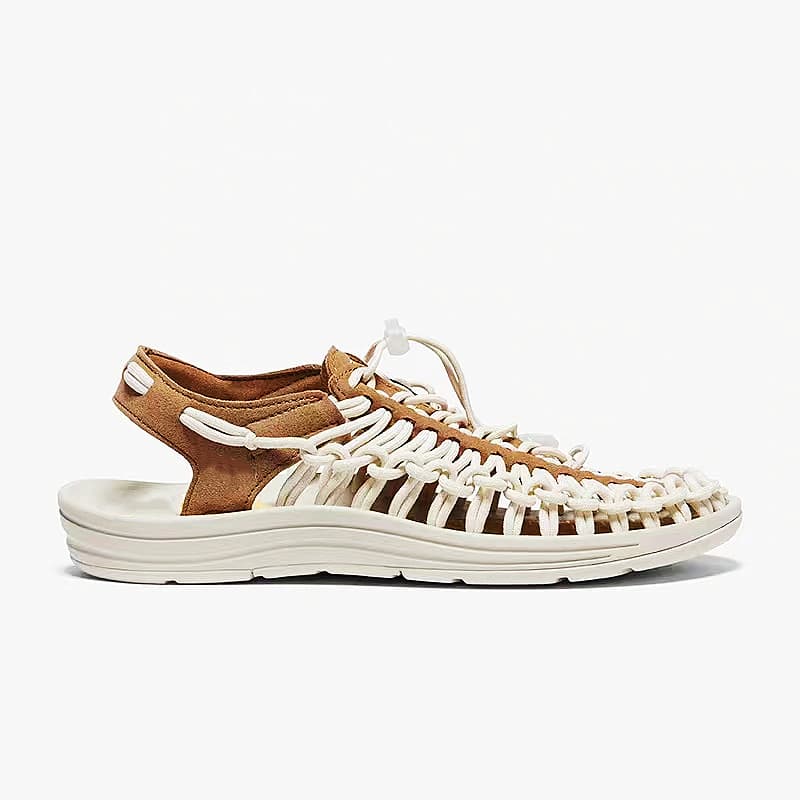 1998 Cross-Border Large Size Multi-Color Couple Woven Sandals Women's Thai Fashion Men's Casual Beach Shoes New Anti-Slip