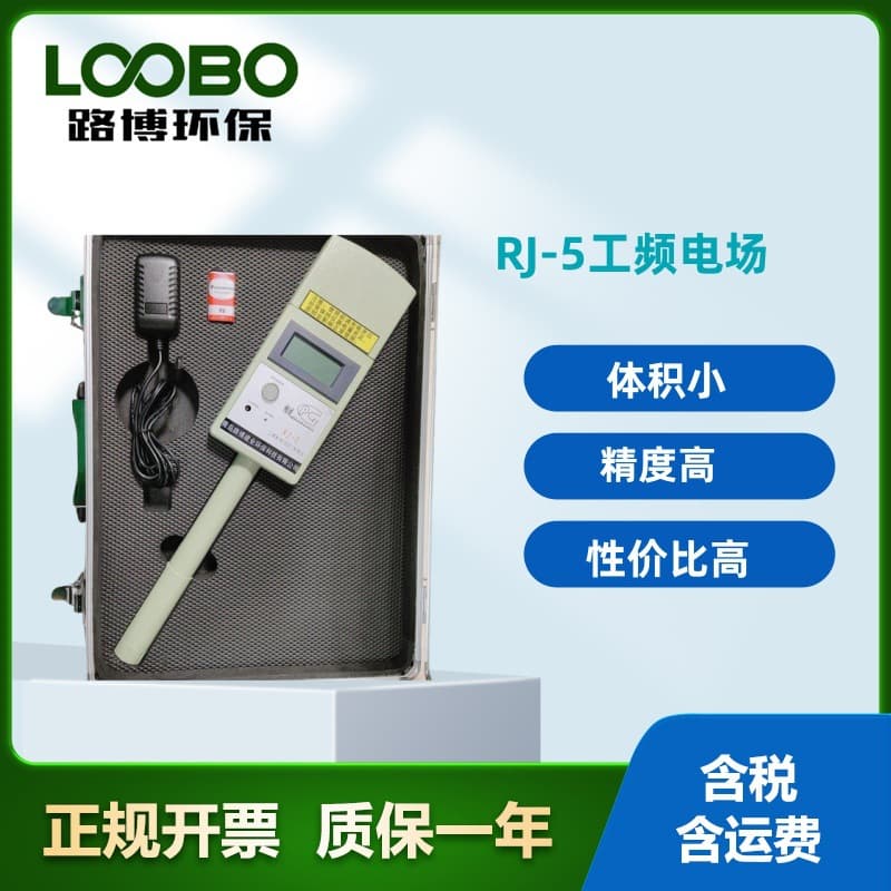 RJ-5 Power Frequency Electric Field Near-Zone Field Strength Meter for Measuring Electromagnetic Radiation in Workplaces, High Precision