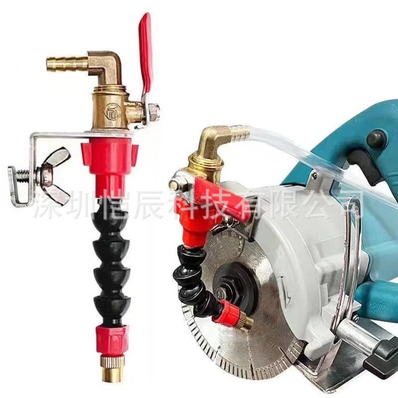 Slotting machine cutting machine angle grinder marble machine water spray water filling device cooling atomization cooling dustproof spray nozzle