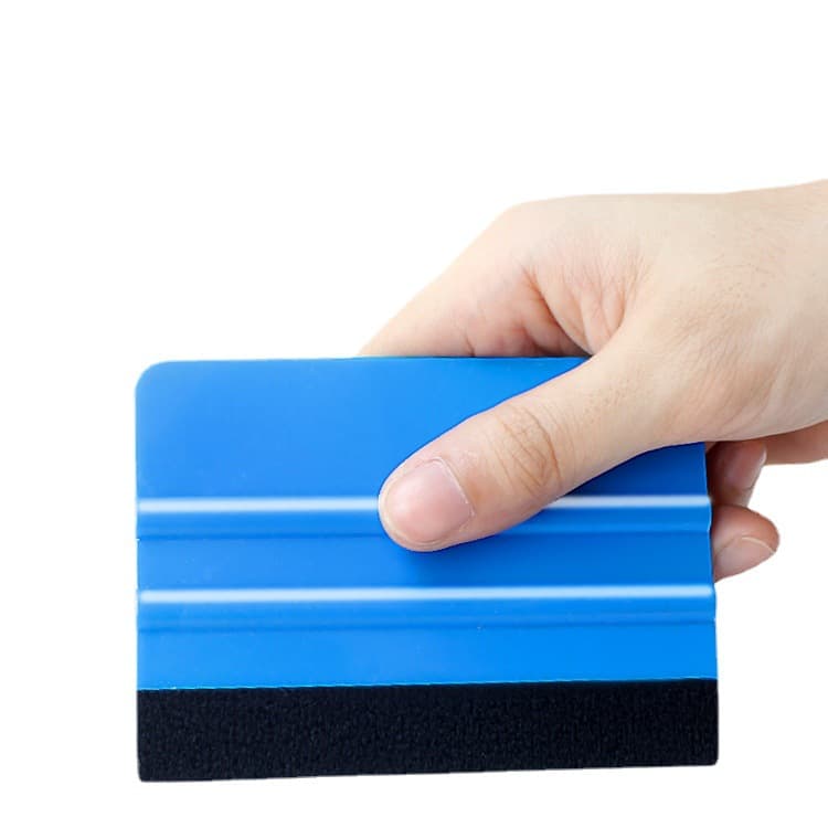 Small Plastic Film Adhesive Scraper Board Wall Protection Seam Filling Water Scrubbing Square Edge Scratch Remover
