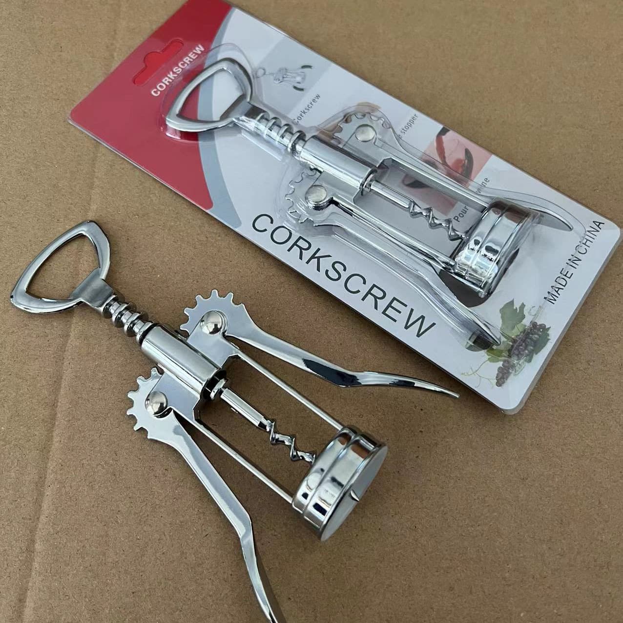 Zinc Alloy Creative Wine Bottle Opener Kitchen Tool Small Screwdriver For Removing Wine Corks Portable Bar Accessories