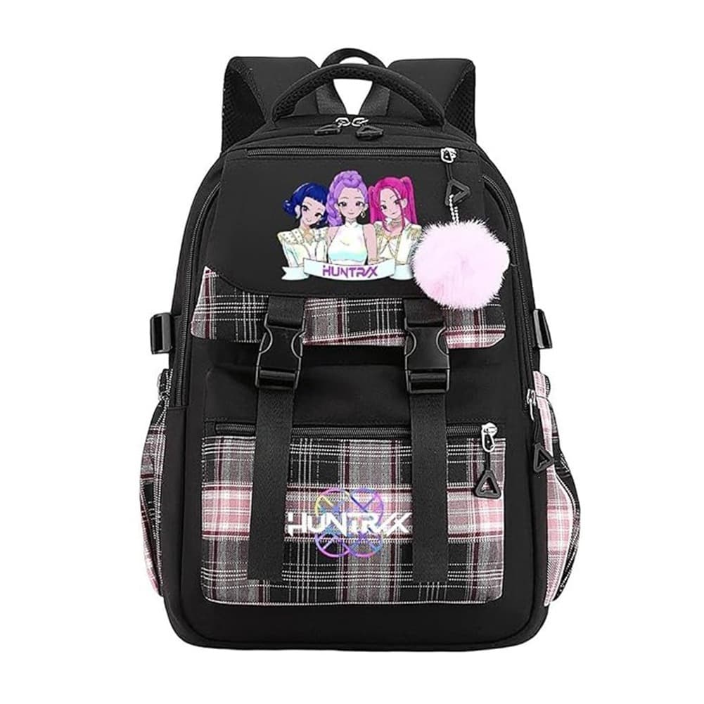 Popular Movie KPop Demon Hunter Daily Backpack 2025 Hot Movie Print Backpack for Men and Women