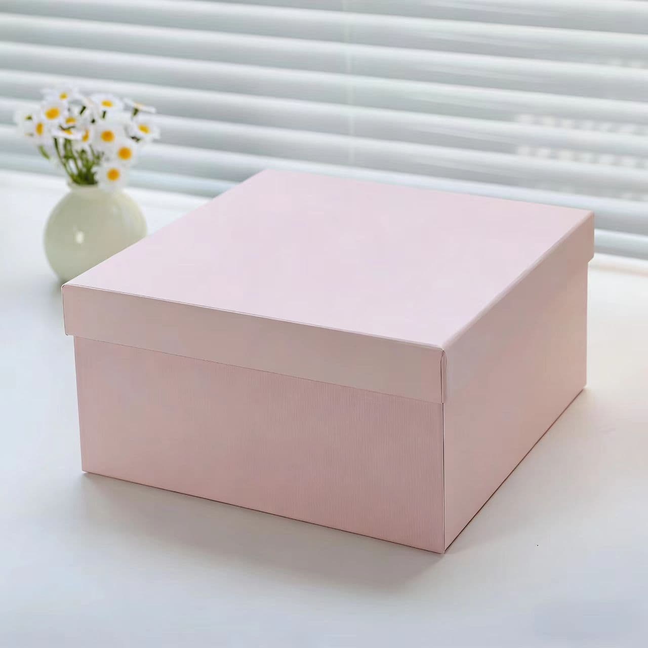 Premium Black Jewelry Box with Lid, Empty Gift Packaging Box for Necklace, Bracelet, Gift Storage, Jewelry Organizer Box