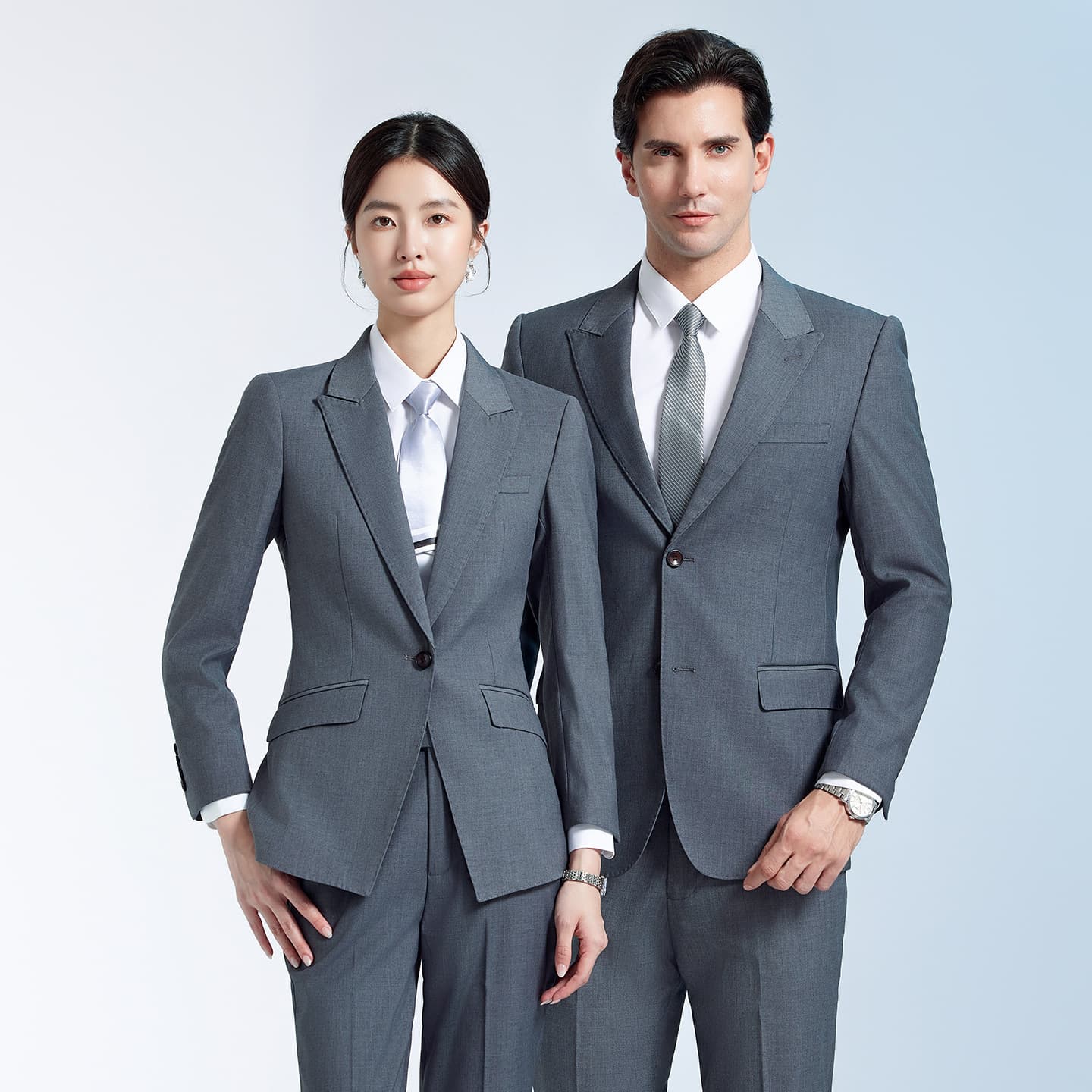 Business Suit Set Men's and Women's Suit Office Workwear Business Temperament Teacher Suit Bank Formal Wear Sales Uniform