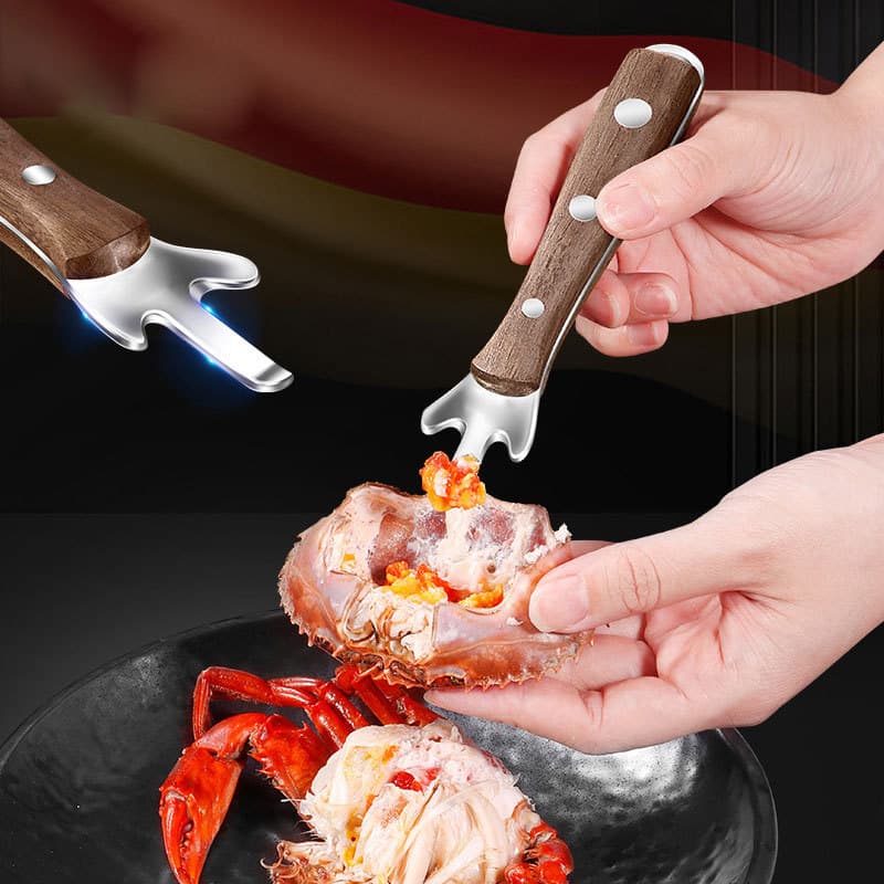 304 Stainless Steel Gutting Knife Multi-functional Poultry and Shrimp Deveining Tool for Home Use