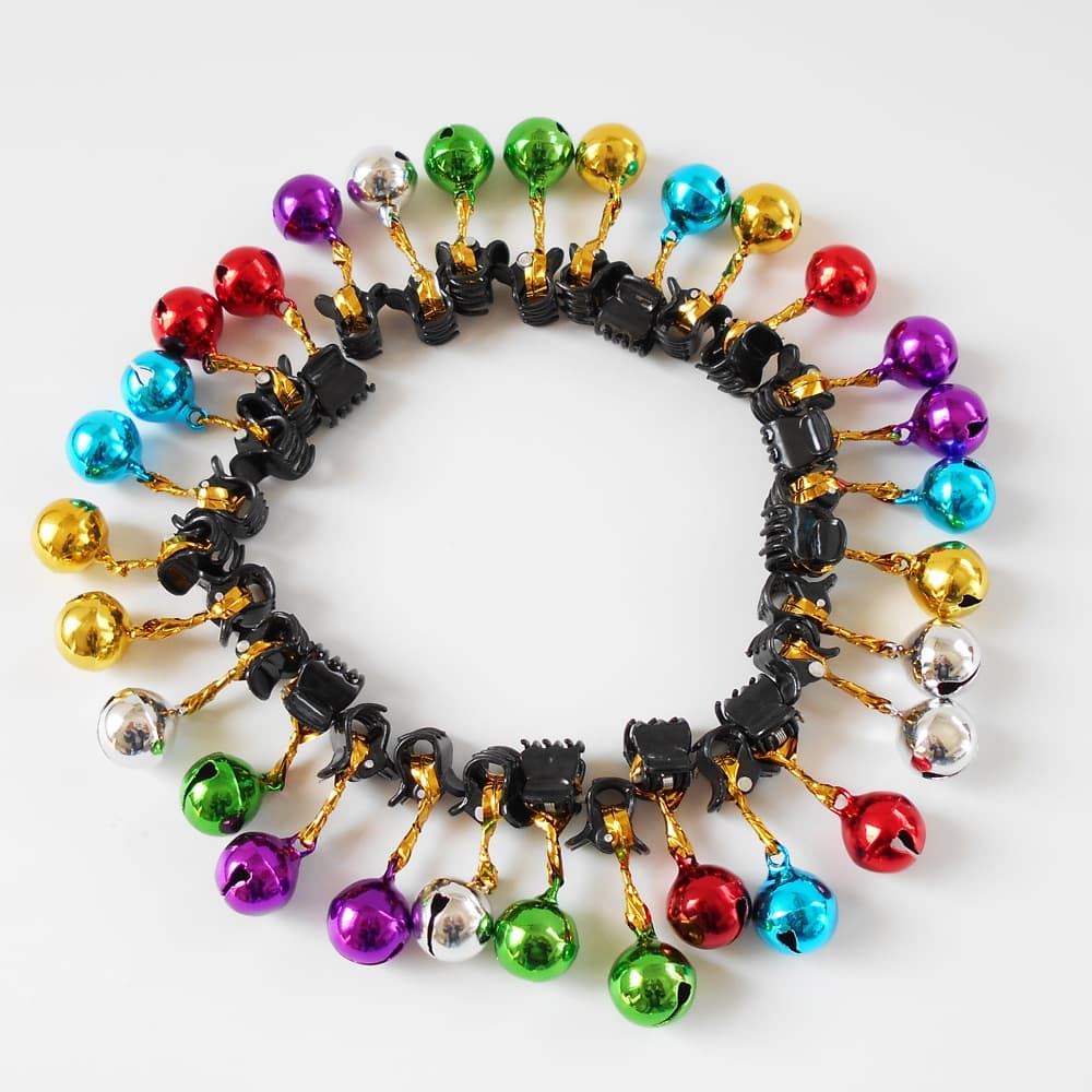 Christmas bell beard clip, beard clip Christmas decorations, Christmas beard pendant, Christmas party decorations