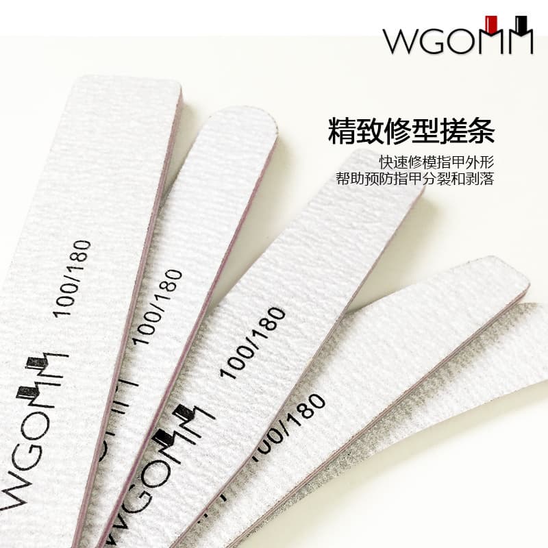 Cross-border Hot Selling Diamond Nail File Block Sanding Stick Nail Buffer File Manicure Tool Wholesale