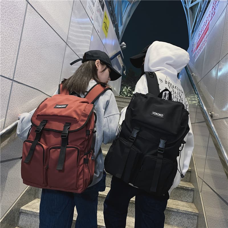 2024 New Style Backpack for Women Trendy Middle High School College Students Unisex Korean Fashion Simple Large Capacity Laptop Bag