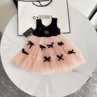 Girls One-Year-Old Ceremony Princess Dress Girls Spring Summer Autumn Baby Dress Korean Stylish Baby Girl Dress Trendy