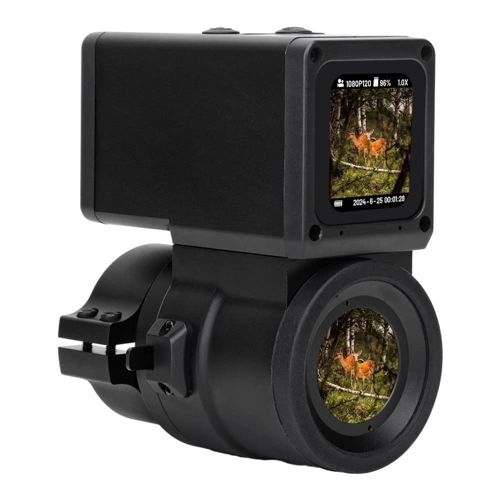 Digital Camera DVC-45 with Audio Recording, Screen Recording, 4x Magnification, Night Vision Scope Assist Kit, Outdoor Detector