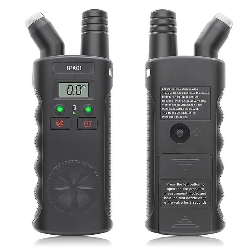 TPA01 Digital Tire Pressure Gauge + Universal TPMS Relearn Tool Plus