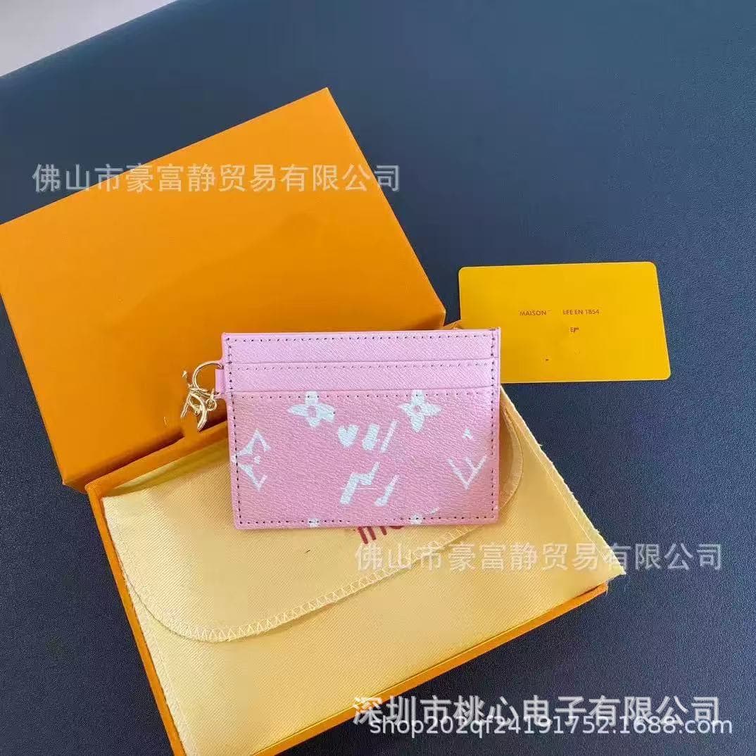 European and American Brand Card Holder Driving License Case Mini Wallet Multi-Slot Large Capacity Zipper Card Holder Unique Niche