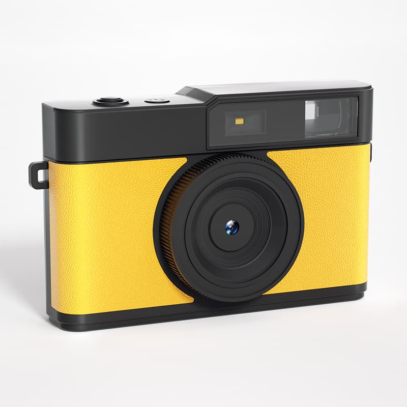 Retro Digital Camera Student HD Portable CCD Card Camera Mini Selfie Travel Photo Gift Portable