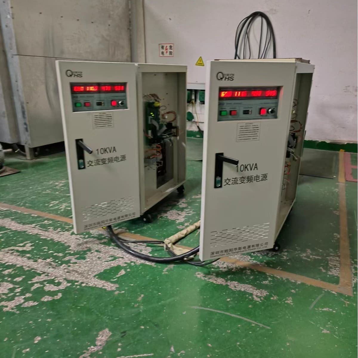 Ouyang Huasi 10KVA Frequency Converter Shipping from Shenzhen Production Line Manufacturer, Output 110V 60Hz