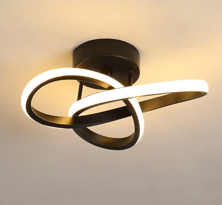 Popular Modern Minimalist Luxury LED Three-Color Changing Light for Household Entryway, Corridor, Foyer, Staircase Ceiling Light