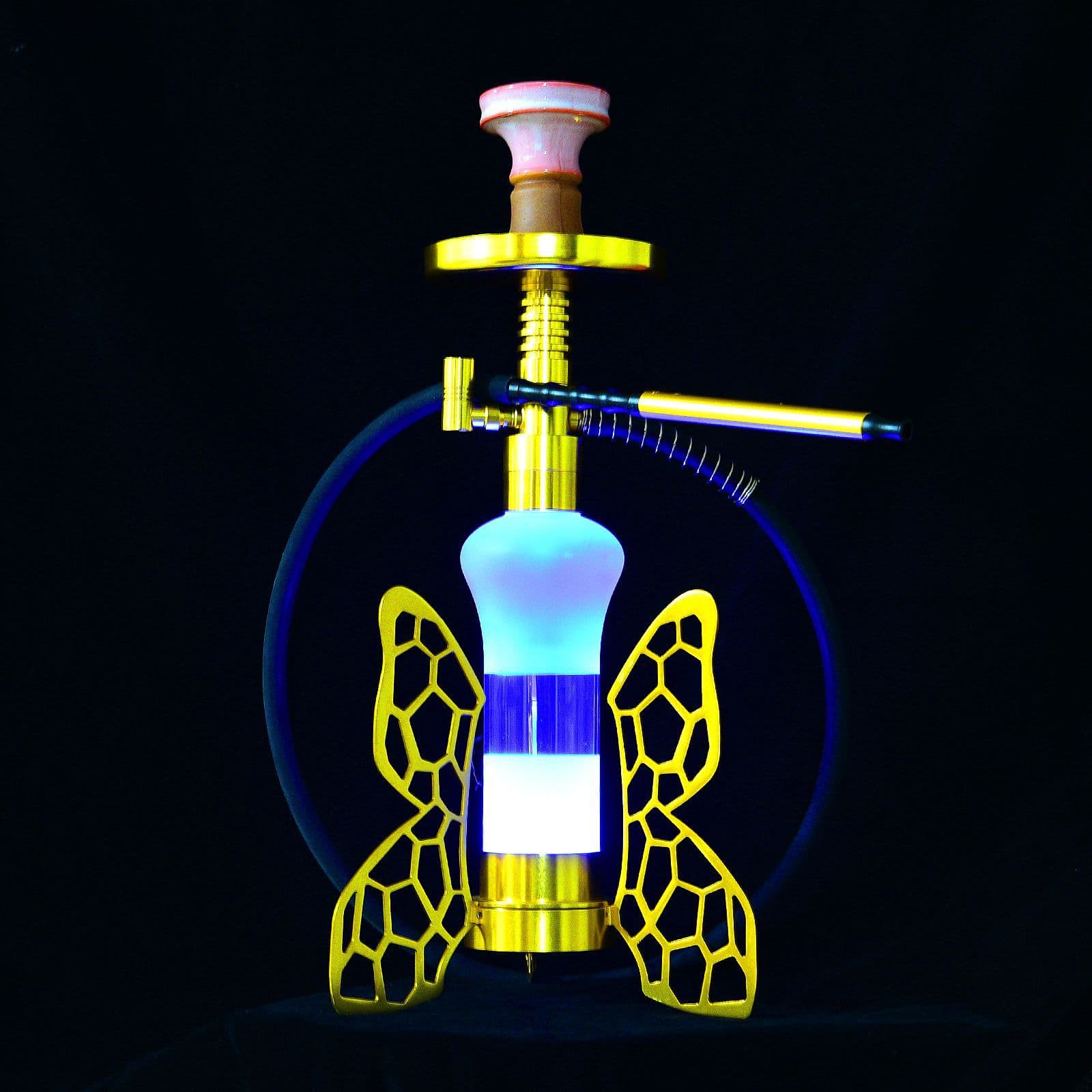 New Arabic Butterfly Hookah Bar KTV Hookah Fashion Hookah Pipe Home Use Dropshipping AliExpress