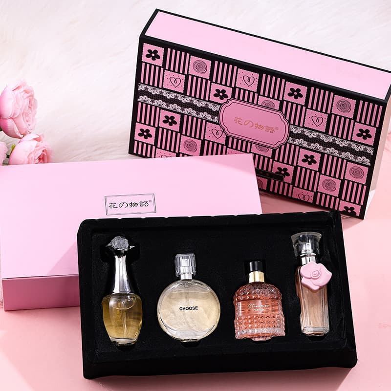 Best-selling Women's Perfume Gift Set Black Opium Designer Fragrance Gift Fresh Long-lasting Scent for Export Cross-border