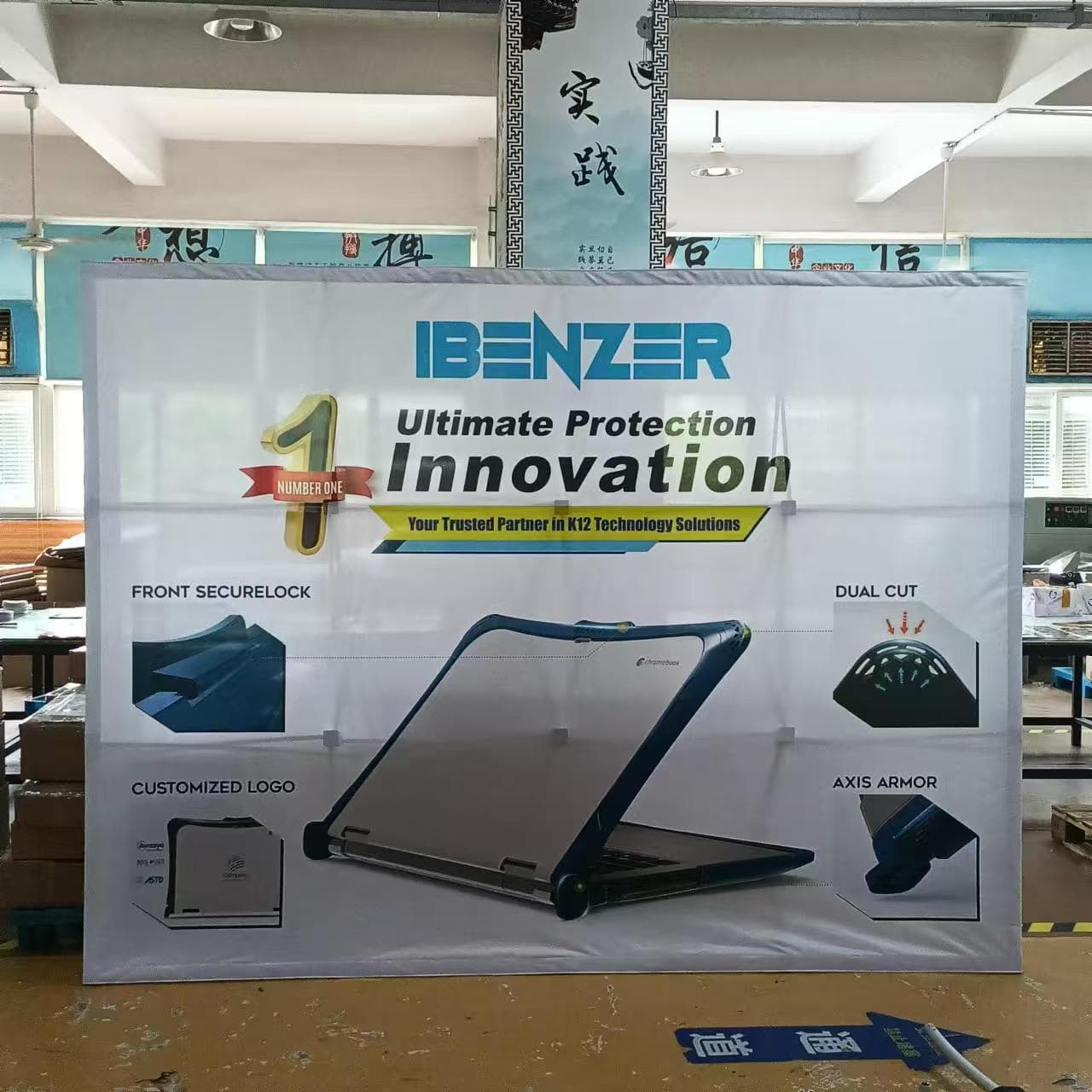 Foldable Poster Stand Wholesale Aluminum Alloy Pull-up Display Stand Floor-standing Portable Display Stand Signature Wall Registration Desk Background