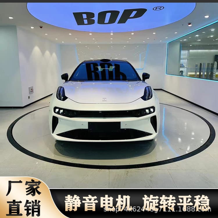 Car Rotating Display Stand Electric Remote Control Live Streaming Rotating Platform Scissor Hydraulic Lifting Rotating Stage