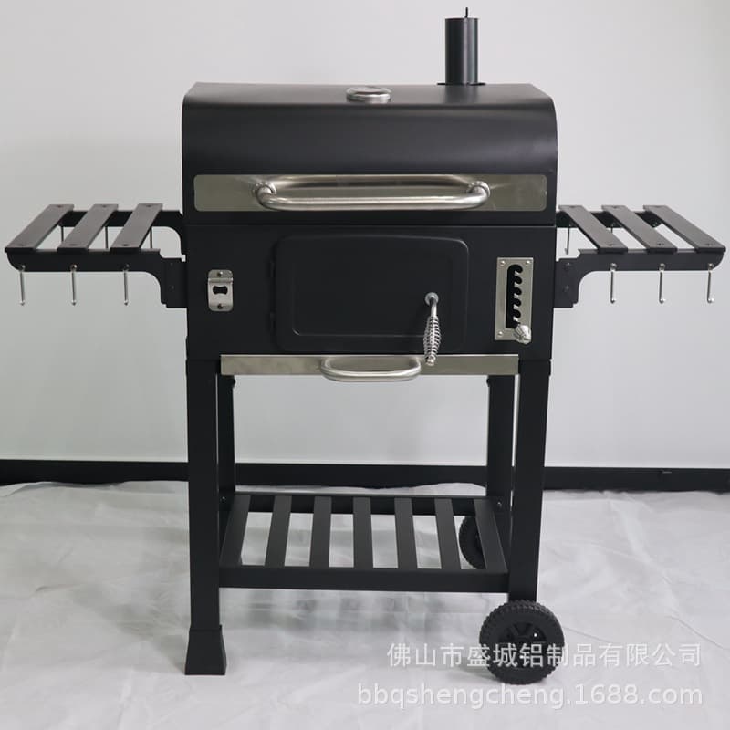 Villa courtyard barbecue household charcoal barbecue garden B&B American barbecue BBQ outdoor barbecue grill