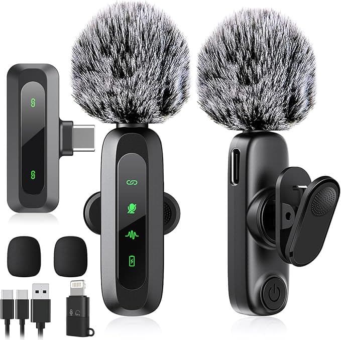 New private mold J3 wireless lapel microphone with smart noise reduction, live streaming mini mic for video and outdoor, cross-border hot sale