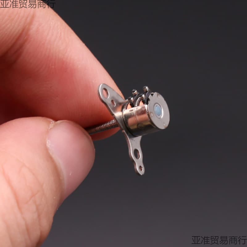 Micro 6MM Stepper Motor, Two-Phase Four-Wire with Long Screw Rod for Camera Lens Adjustment Motor