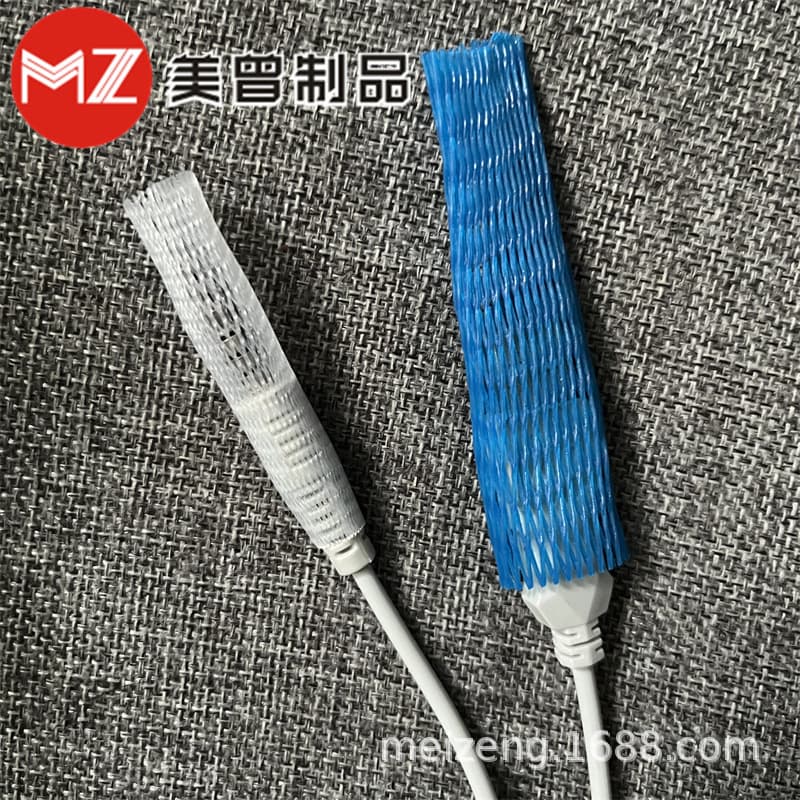 Connector Protective Net Sleeve Plastic Net Sleeve Connector Packaging Net Sleeve USB Port Anti-Friction Protective Net