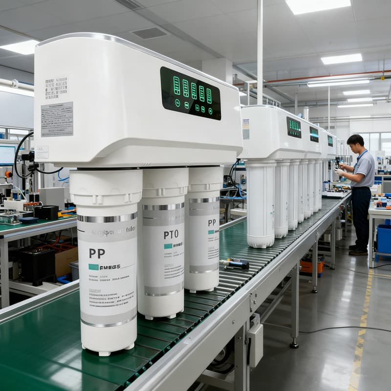 Factory Customized High Flow Tankless Pure Water Machine, Scale Removal Water Purifier for Home Under-Sink RO System