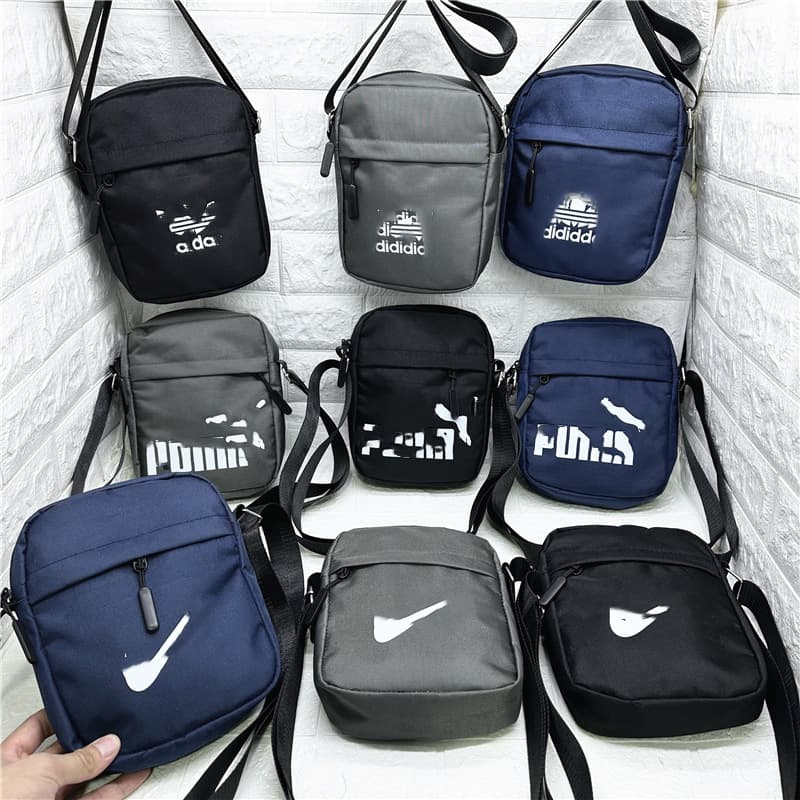 22*17cm Small Square Shoulder Bag, Fashion Printed Colorful Canvas Shoulder Bag, Casual Cartoon Crossbody Bag