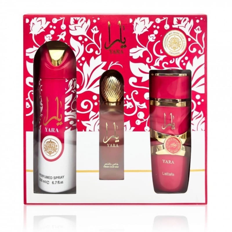 Cross-border Bestseller Arabic Women's Perfume Foreign Trade Middle East Big Brand Three-piece Perfume Set Long-lasting Fragrance Stock Wholesale