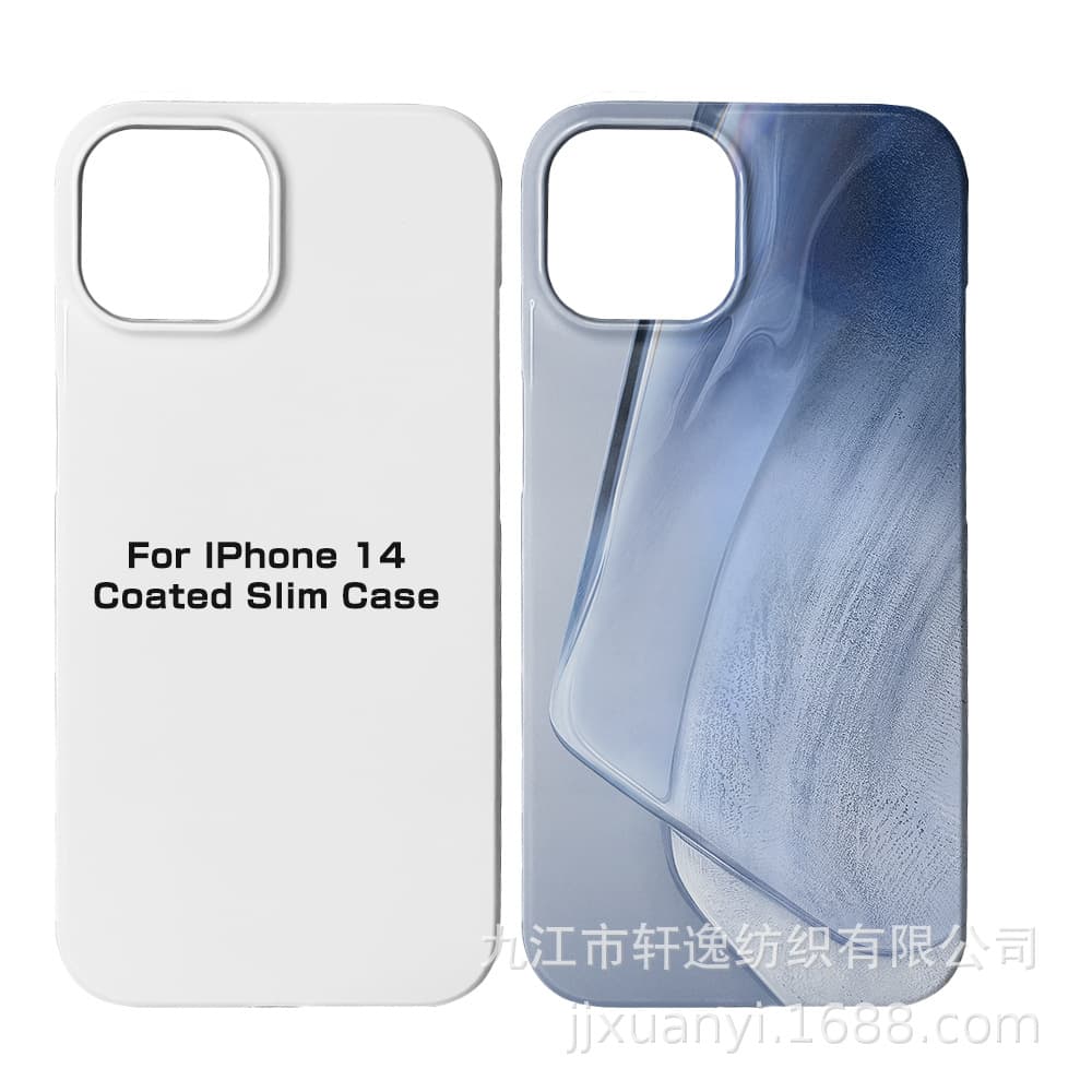 New Film Phone Case Thermal Transfer Glow Coated Phone Case for Apple 14Pro Phone Case