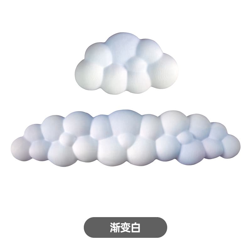 Cross-border Cloud Best-selling Gradient Mechanical Keyboard Wrist Rest Palm Support Office Desktop Anti-slip Keyboard Wrist Rest