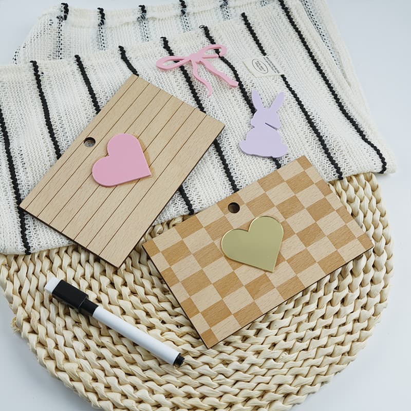 Cross-Border New Product Creative Simple Flower Shop Message Board Love Days Record Elf Message Board Cork Board
