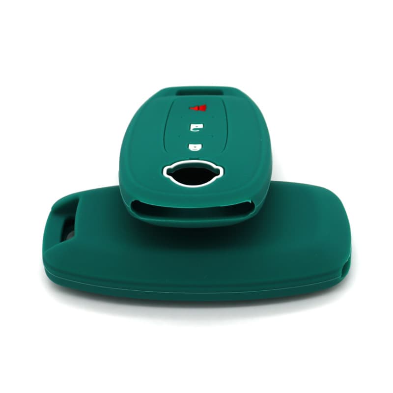 Suitable for Nissan New Smart 3-Button Horn Silicone Car Key Protective Cover Bag Ready for Sale