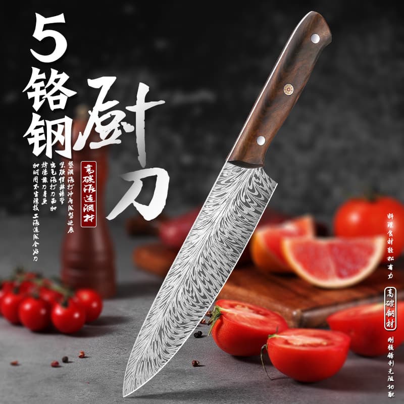 Factory Direct Export Western Chef Knife Sashimi Sushi Fillet Fish Knife Household Knife