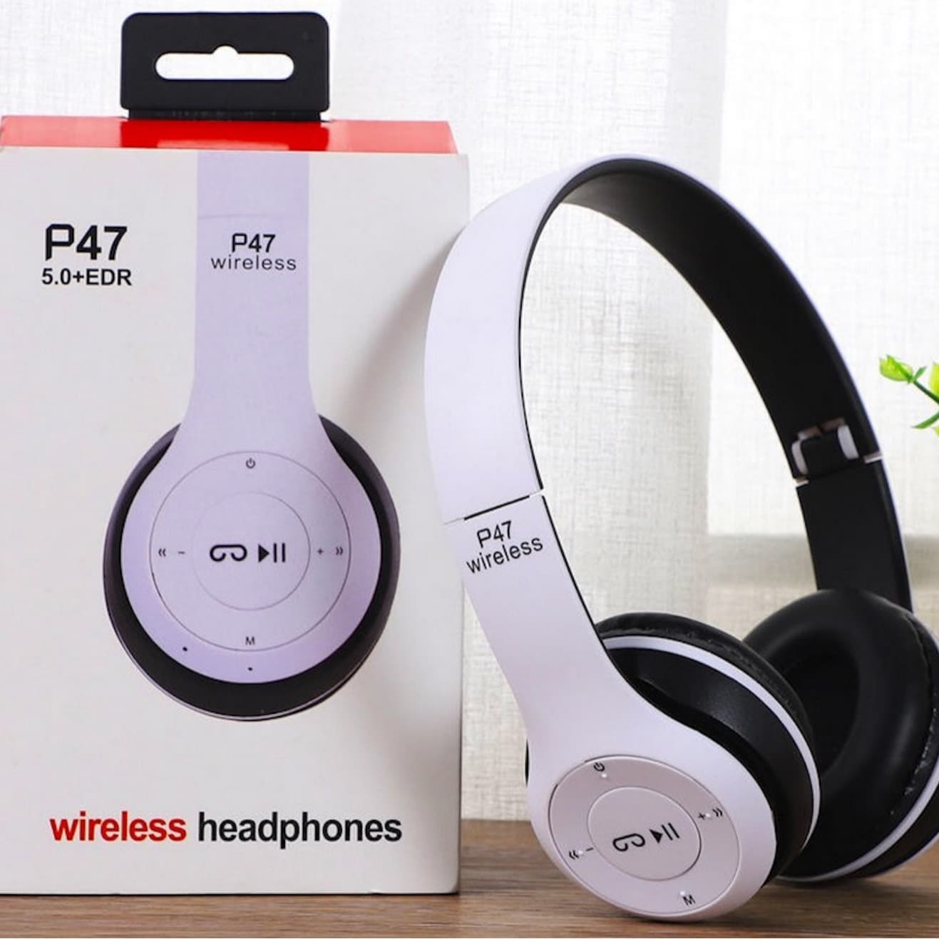 Factory Wholesale Over-Ear P47 Bluetooth Headphones Foldable Bass Boost Export Gift Wireless Sports