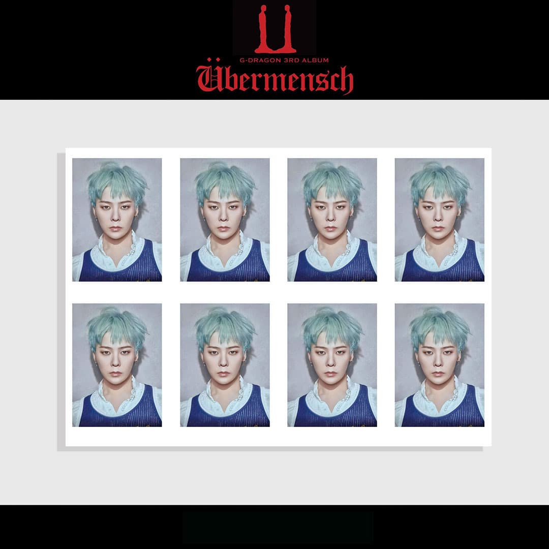 G-Dragon Kwon Ji-yong 1-Inch Photo ID Headshot Album Photobook Celebrity Merchandise Collectible