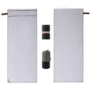 Quick-Dry Sports Gym Towel with Hidden Zipper Hood, Equipment Cover, Car Anti-Sweat Non-Slip Absorbent Pad