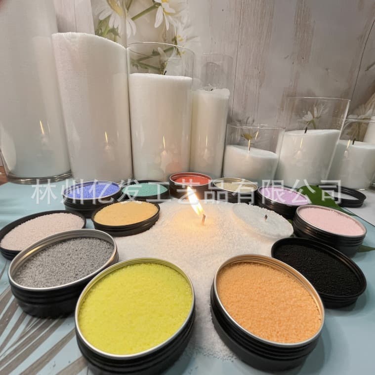 Colorful particle salad, ice flower wax, pearl wax, diy sand wax material, floating water wax, holiday wedding candle