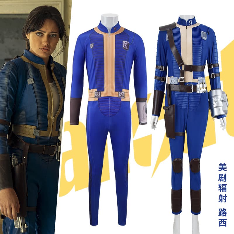 American TV series Fallout 2COS Lucy's real-life male and female protagonists film and television same style Halloween cosplay performance costumes