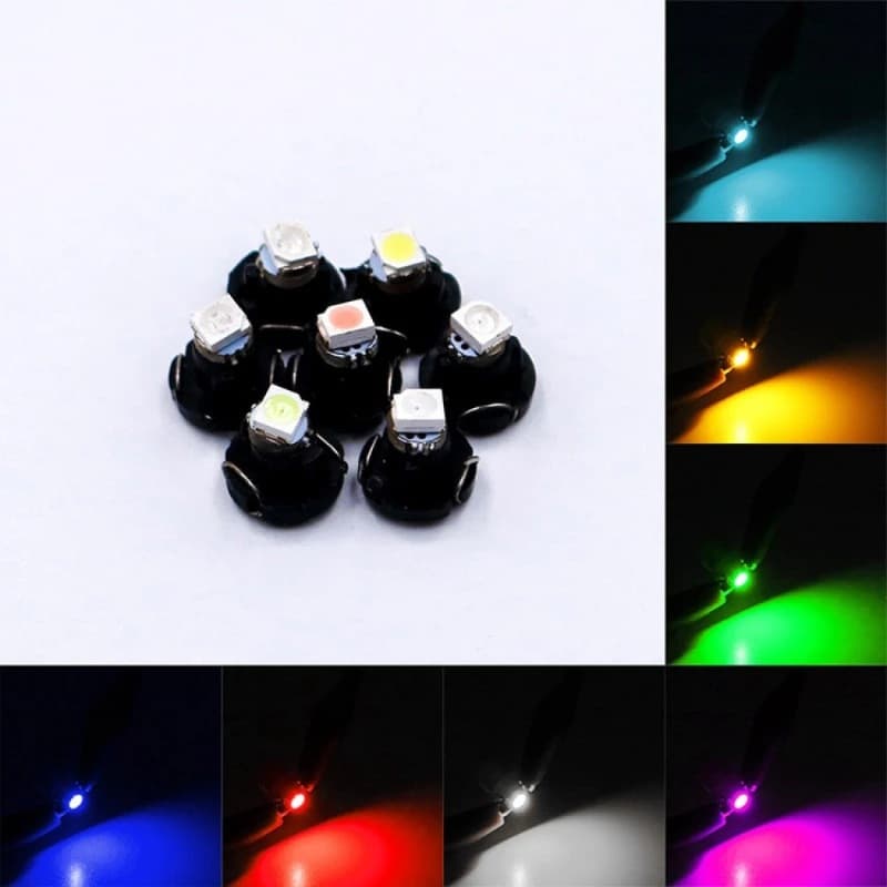 Car LED instrument light T3 1210 1SMD central control LED bulb T4.2 3528T4.7 12V