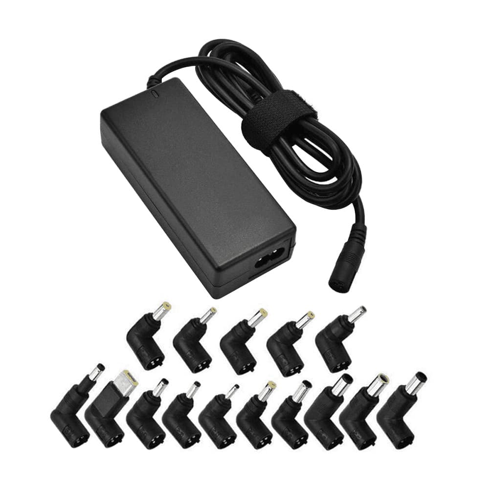 Universal 90W Multi-Function Laptop Charger 15-20V Auto-Detect Adjustable Power Adapter