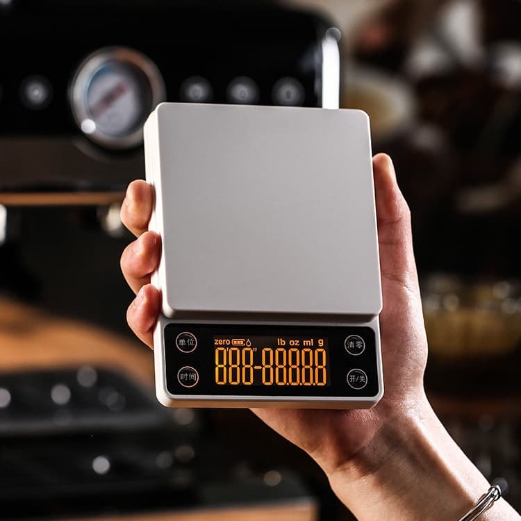 Bincoo Pour Over Coffee Electronic Scale Timer Smart Mini Portable Rechargeable Coffee Bean Weighing Italian